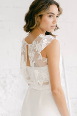 Vestido de Novia Sencillo y Elegante - Mimètik
