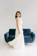Vestido de Novia Sencillo y Elegante - Mimètik