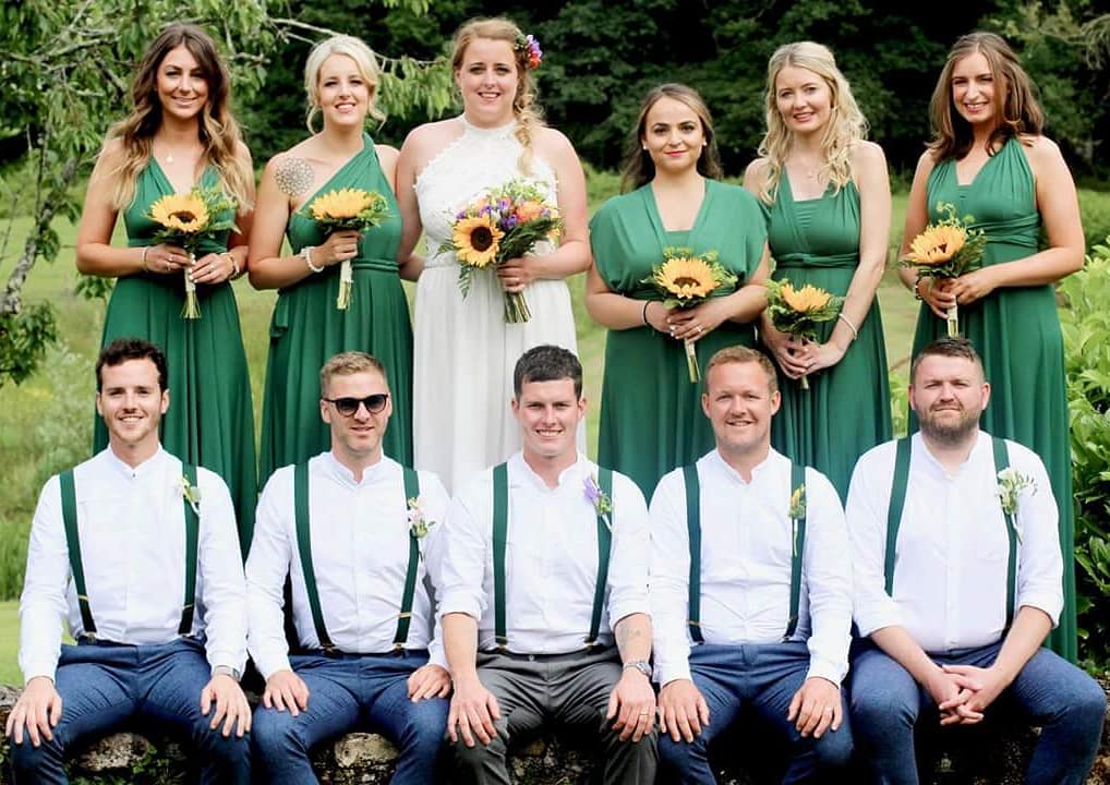 Verde: el color ideal para vestidos de fiesta