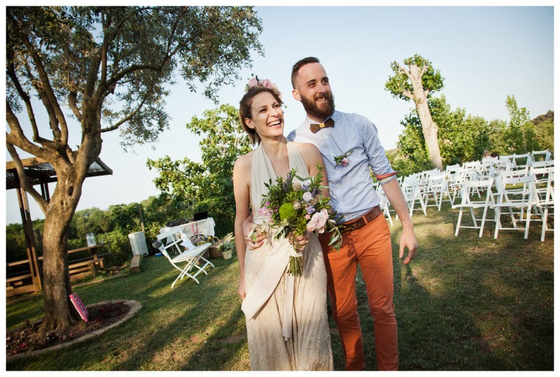 Marta + Albert, boda rústica y viaje alrededor del mundo