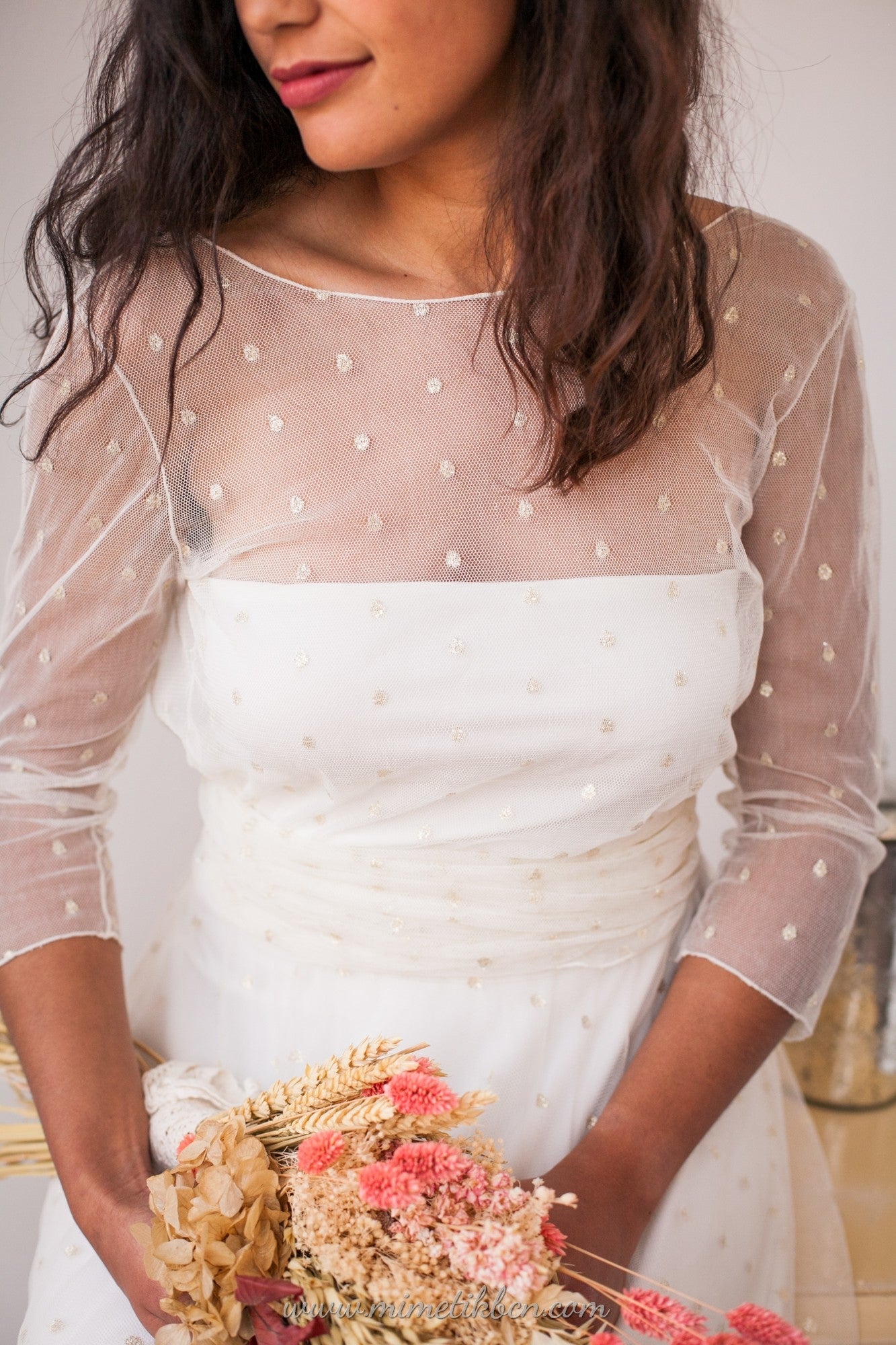 Partes de arriba de novia