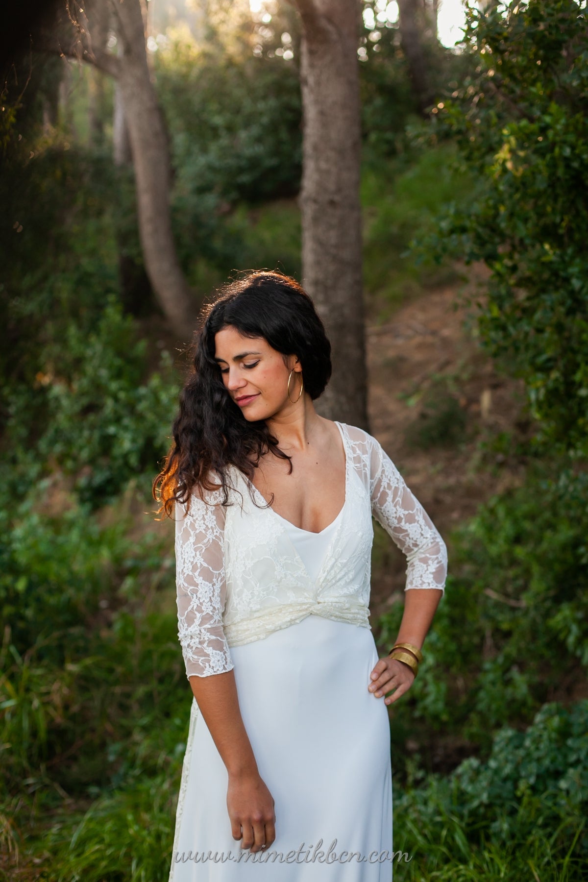 Vestidos de novia manga larga y encaje
