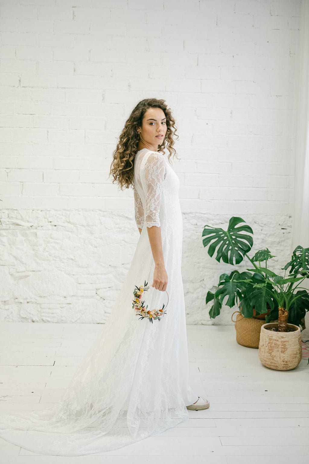 Ramo de Novia en Aro con Flores Preservadas | Ramo Floral Original