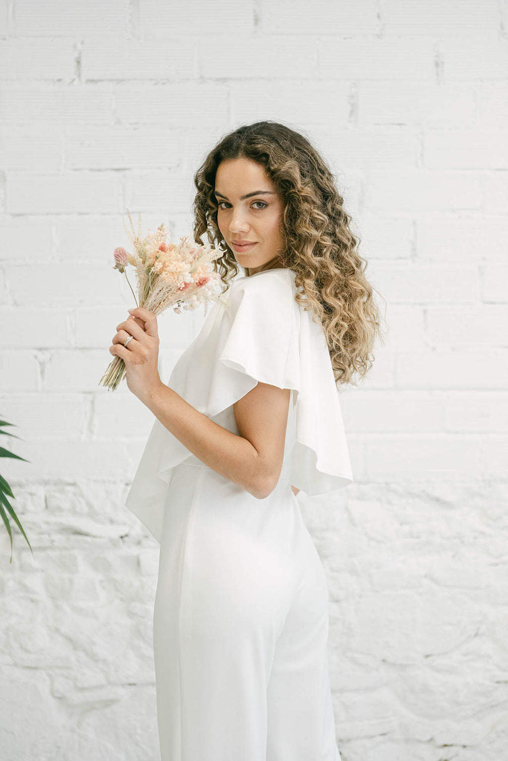 Ramo de novia de flores preservadas | Ramo boho de boda
