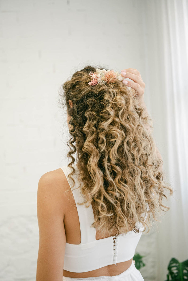 Falda de Novia con Apertura y Top Corto