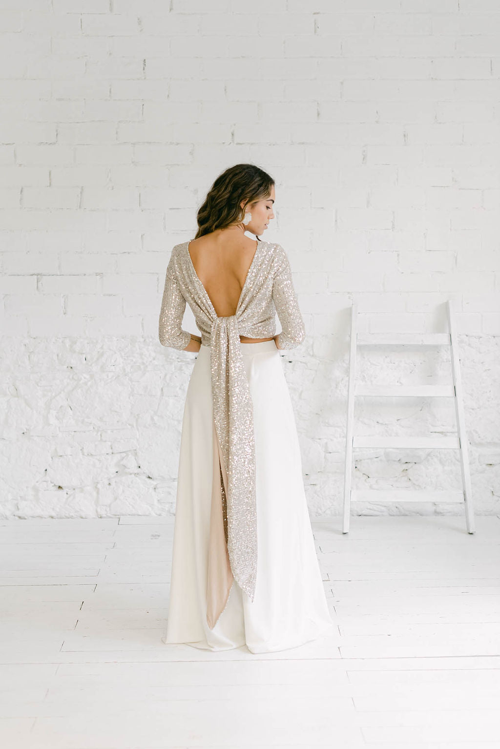 Bolero de lentejuelas para novia glam - Bolero Sequin