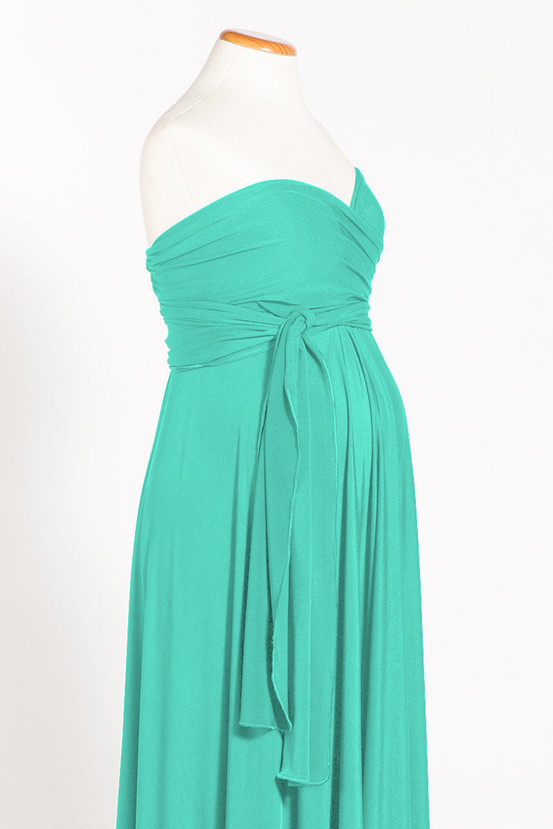 Baby shower dresses, light turquoise maternity dress, maternity gown, maternity dress wedding guest, ready to ship maternity fri
