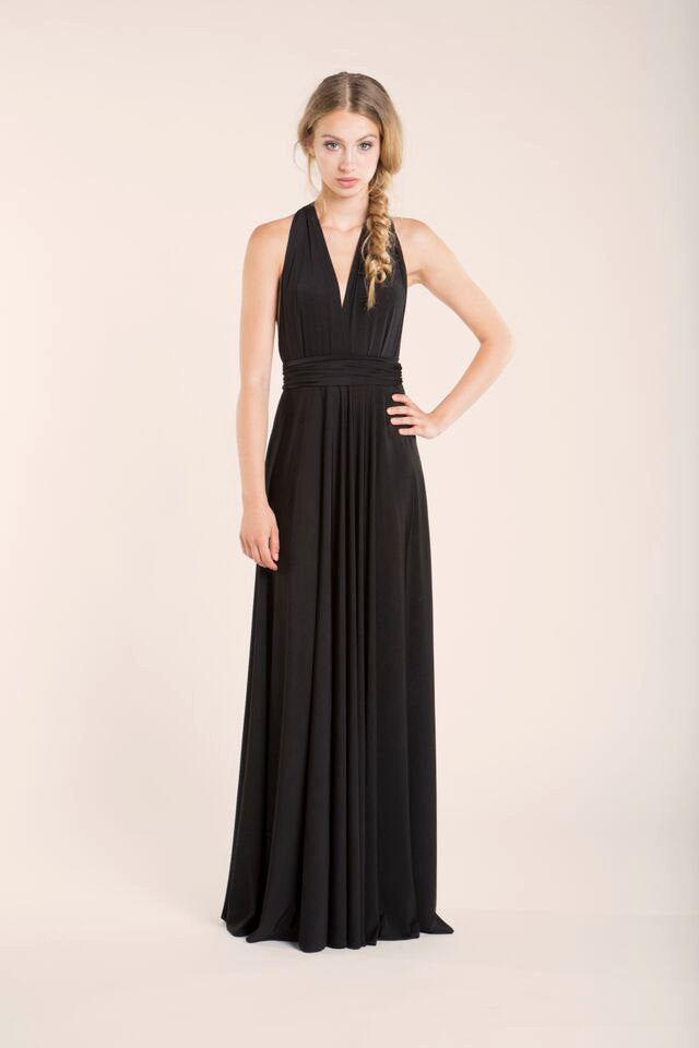 Black infinity bridesmaid dress - Gala Essential Long | Mimetikbcn Mimetik Black infinity bridesmaid dress - Gala Essential Long | Mimetikbcn Mimetik