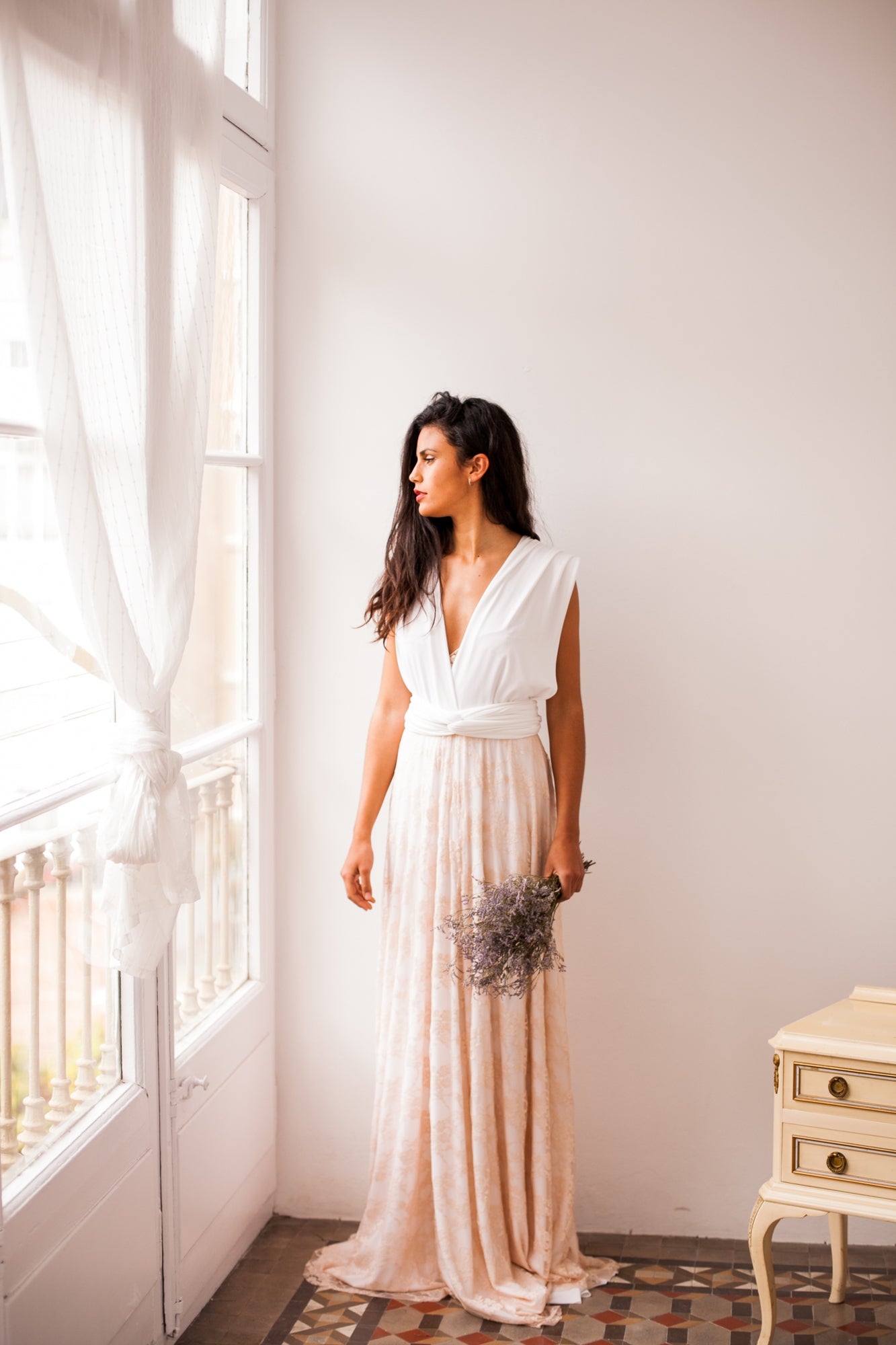 Rose quartz lace skirt, rose gold overlay lace skirt, detachable lace skirt, rustic lace skirt, lace skirt for wedding dress, we