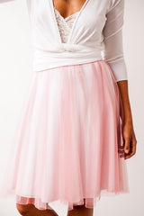 Wedding skirt, detachable tulle skirt, ivory tulle skirt, long tulle bridal skirt, bridesmaid skirt, long tulle skirt, tulle ove
