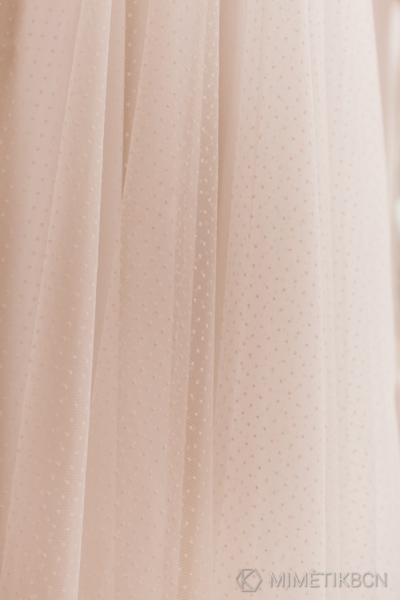 Long swiss dot tulle skirt - Detachable tulle skirt