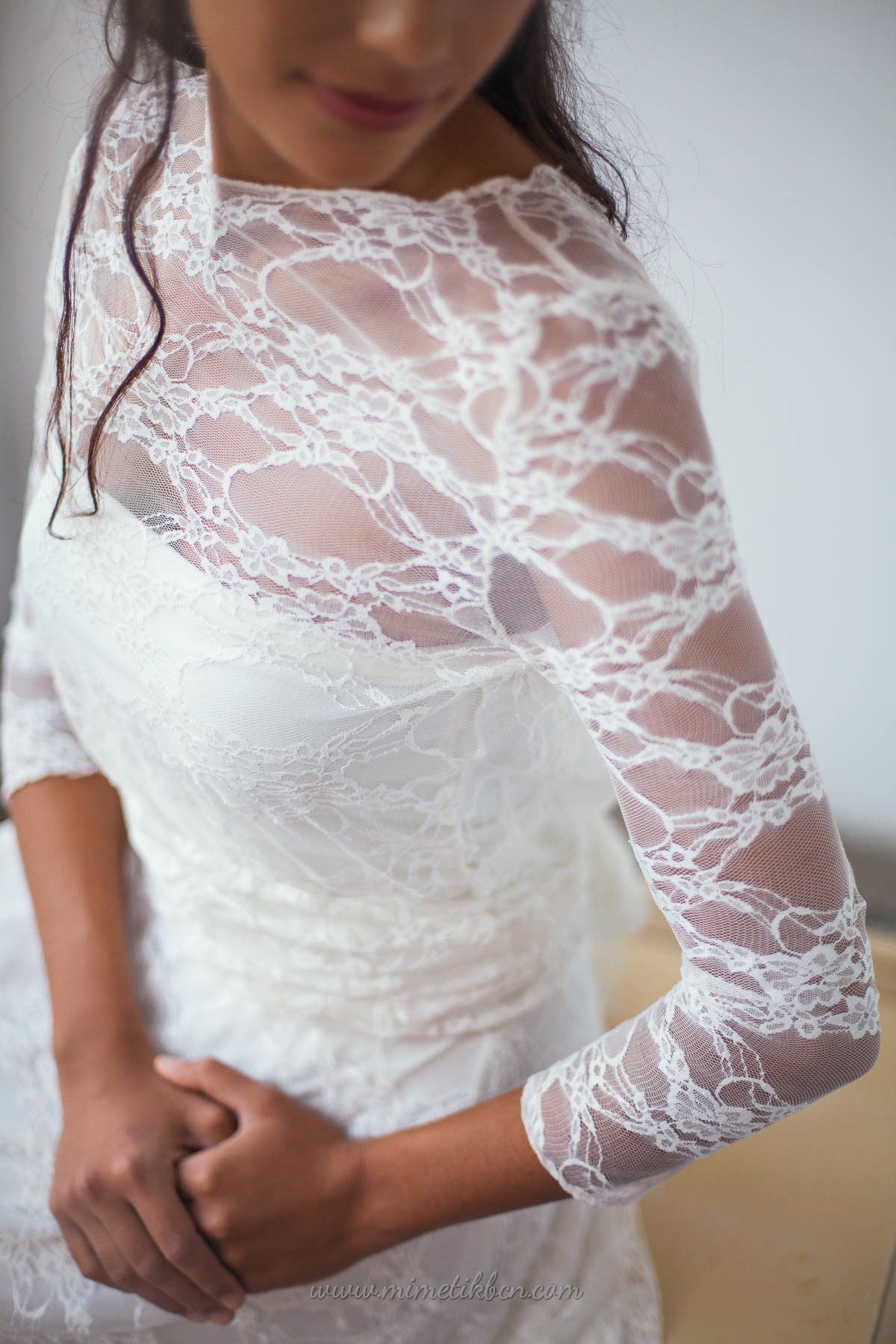 Vintage wedding dress, lace dress, lace wedding dress, romantic bridal gown, vintage style wedding dress, long sleeve lace weddi