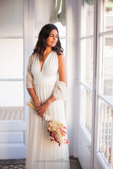 Bridal cover up, wedding lace shawl, wedding gold lace shrug, champagne lace coverup, shawl, bridal accessories, lace bolero, br