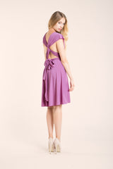 Vestido lila convertible dama de honor - Gala Essential Corto