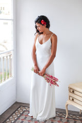 Vestido de novia evase color marfil - Marie chic wedding dress