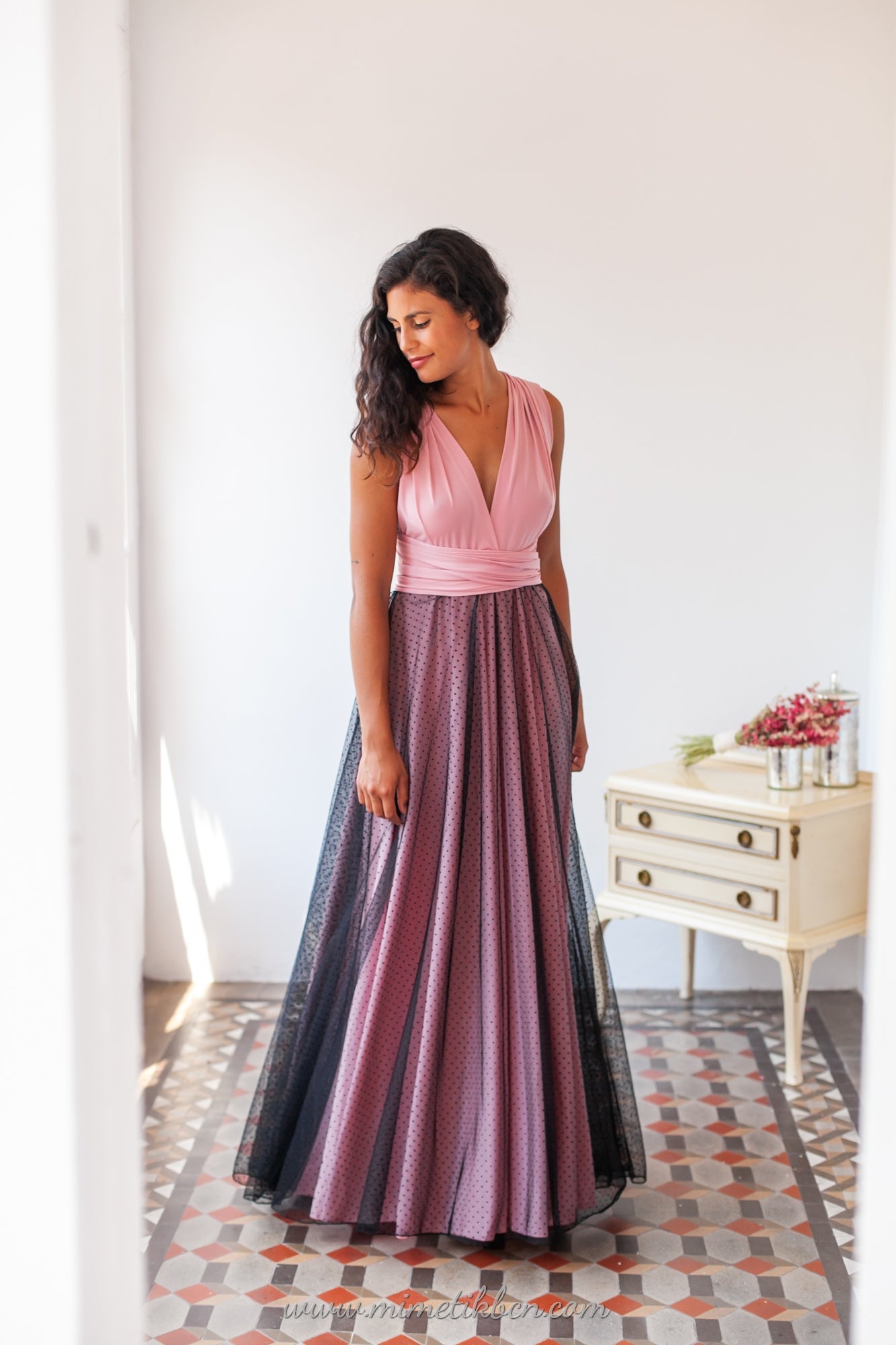 Sobrefalda de tul negro plumeti - Falda de tul accesoria