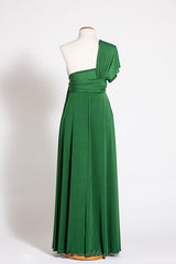 Emerald green maternity dress, long maternity infinity dress, long maternity gown, forest green maternity dress, green baby show