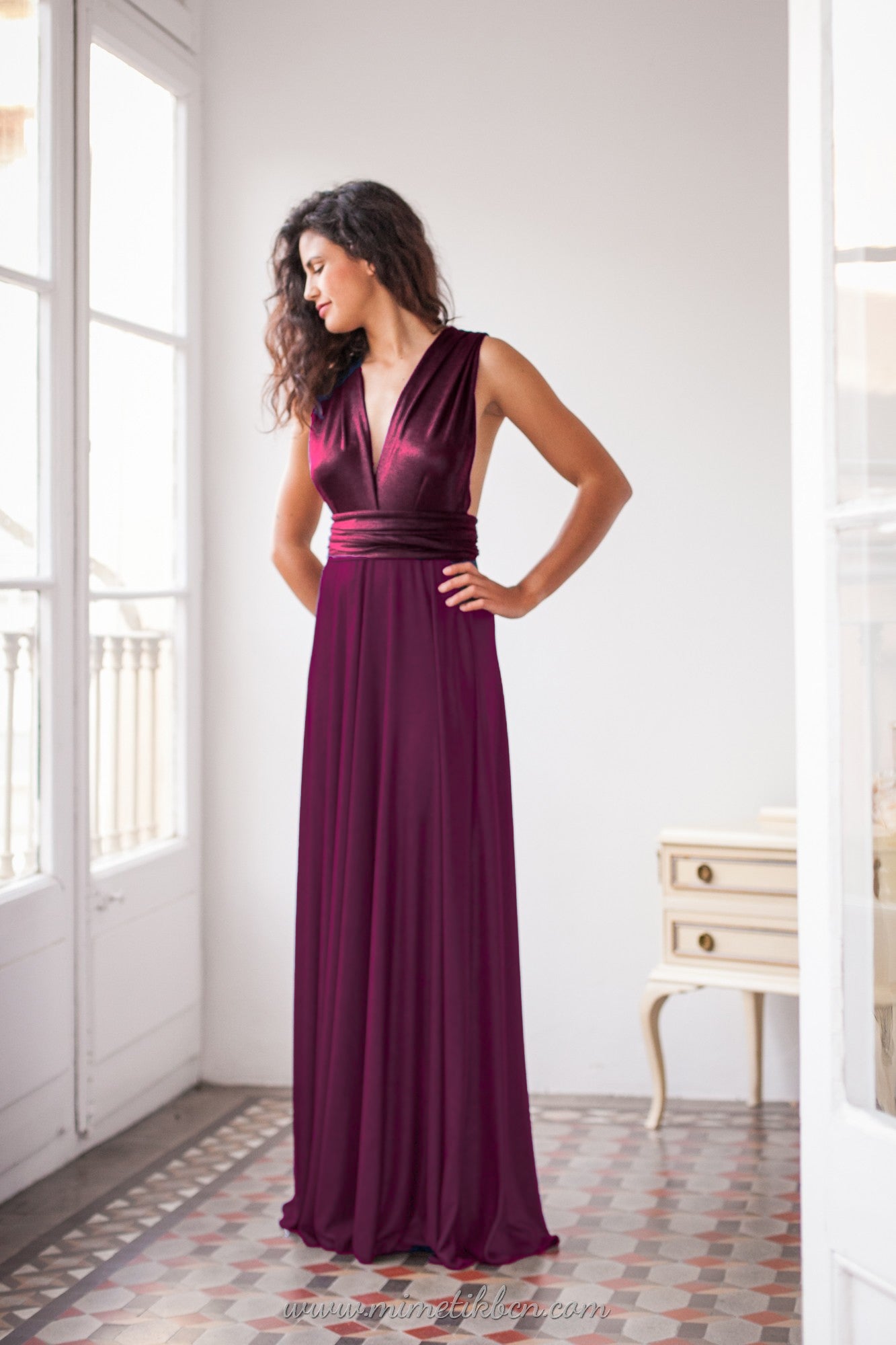 Vestido largo de noche con brillo - Gala Limited edition Largo
