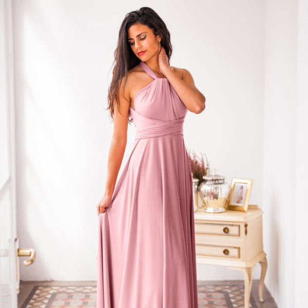 light pink dresses for damas Dama Dresses