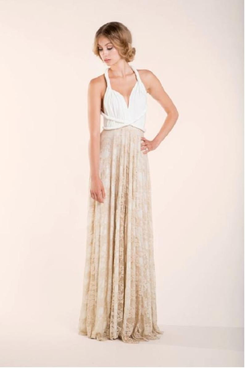 Vestido de novia de encaje estilo vintage  - Gala vintage