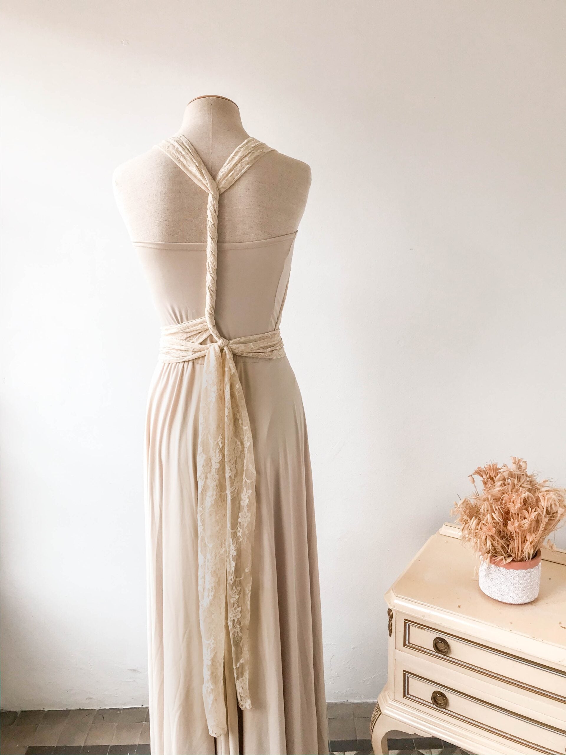 Vestido de novia de encaje estilo vintage  - Gala vintage