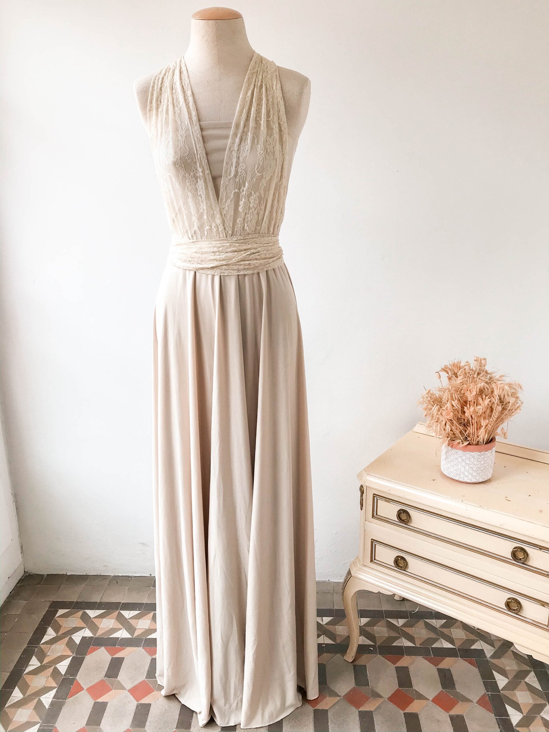 Vestido de novia de encaje estilo vintage  - Gala vintage