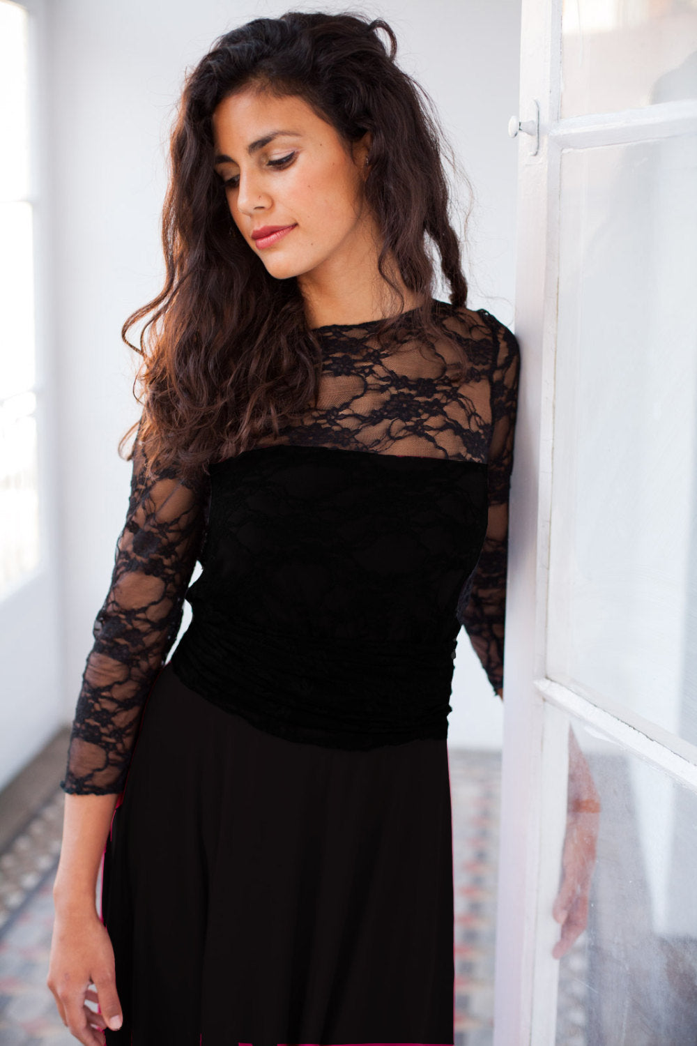 Backless dress, open back dress, black backless dress, lace backless dress, feminine dress, long backless dress, bridesmaid lace